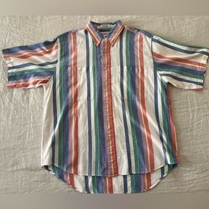 Vintage Striped Button Down